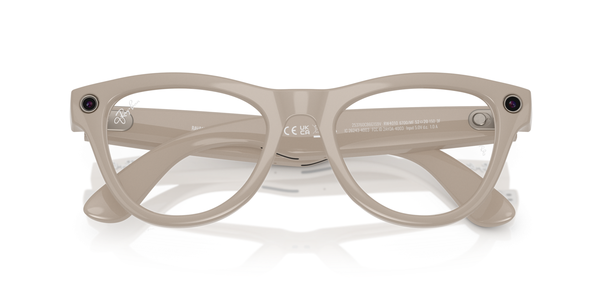 Ray-Ban | Meta Skyler Chalky Gray - Gen 1  RW40106700MF RAY-BAN META
