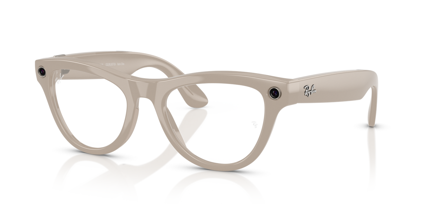 Ray-Ban | Meta Skyler Chalky Gray - Gen 1  RW40106700MF RAY-BAN META