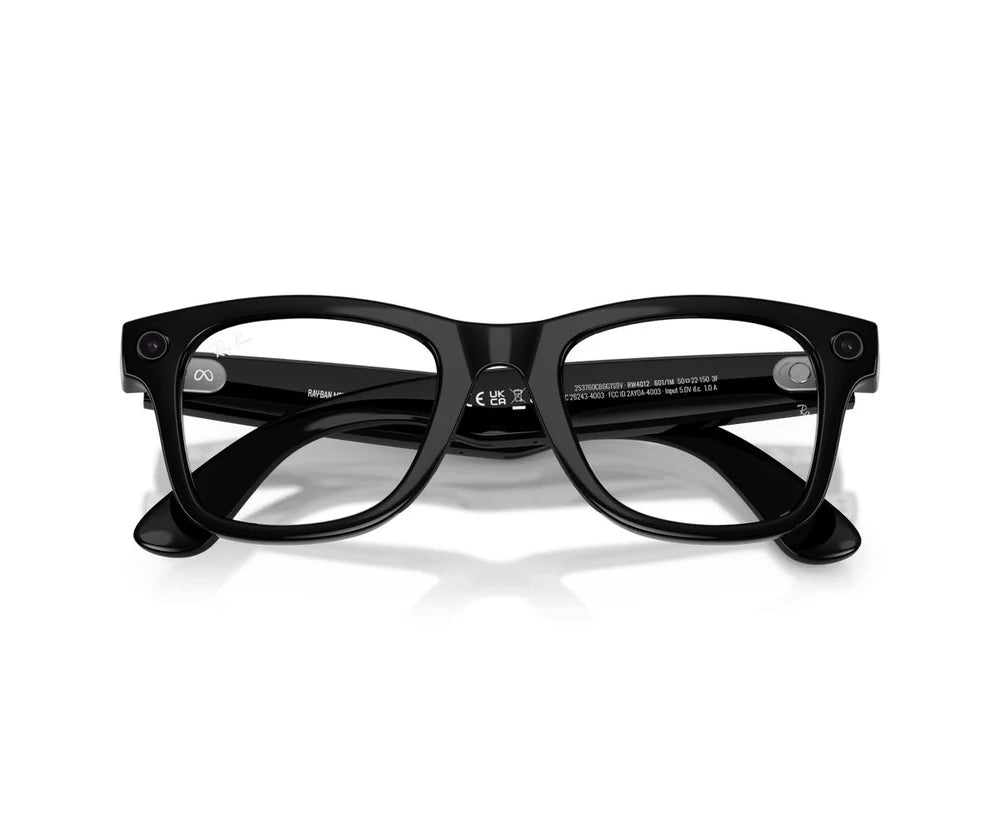 Ray-Ban RW4012 META WAYFARER LARGE (GEN 2) BLACK 601/1M 53