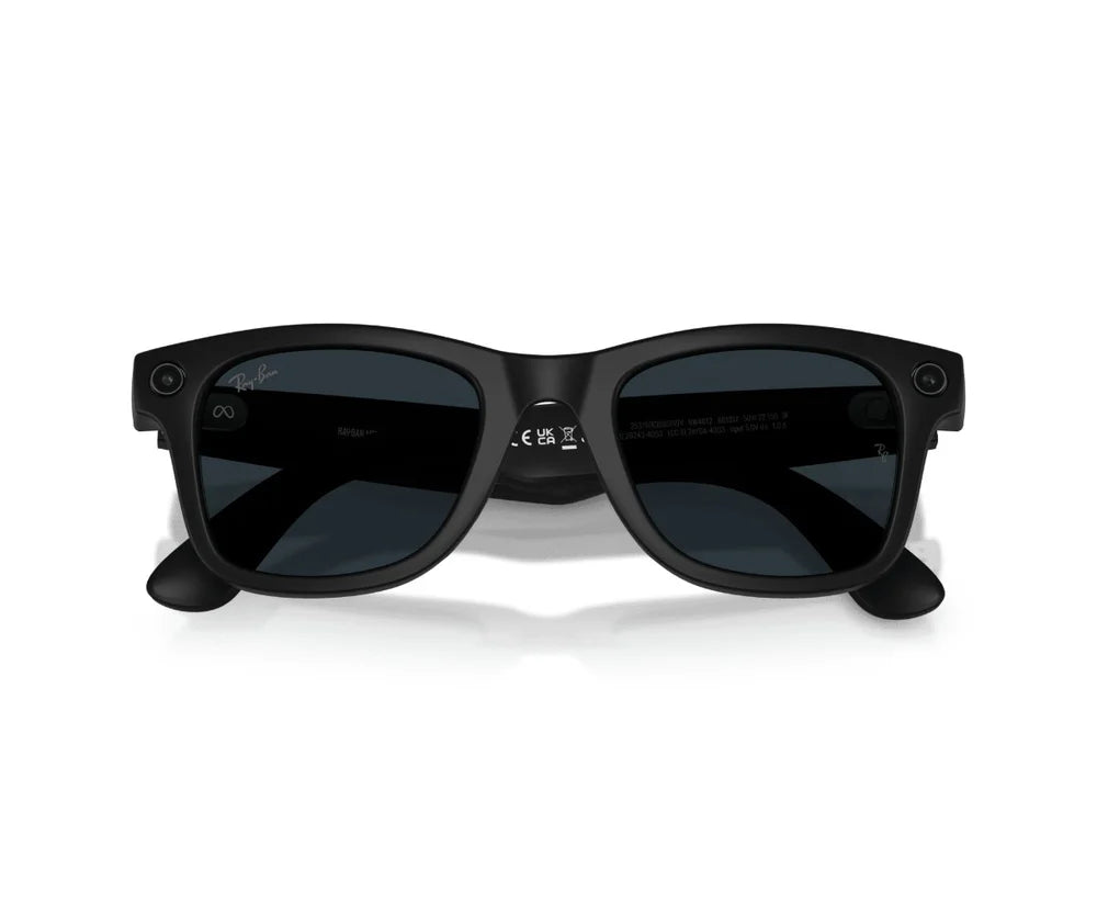 Ray-Ban RW4012 META WAYFARER LARGE (GEN 2) MATTE BLACK 601/S1Z 53