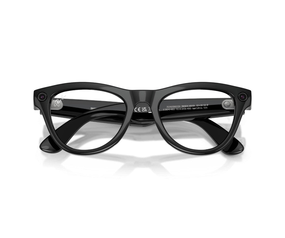 Rayban RW4014 META SKYLAR (GEN 2) BLACK 601/CH 52