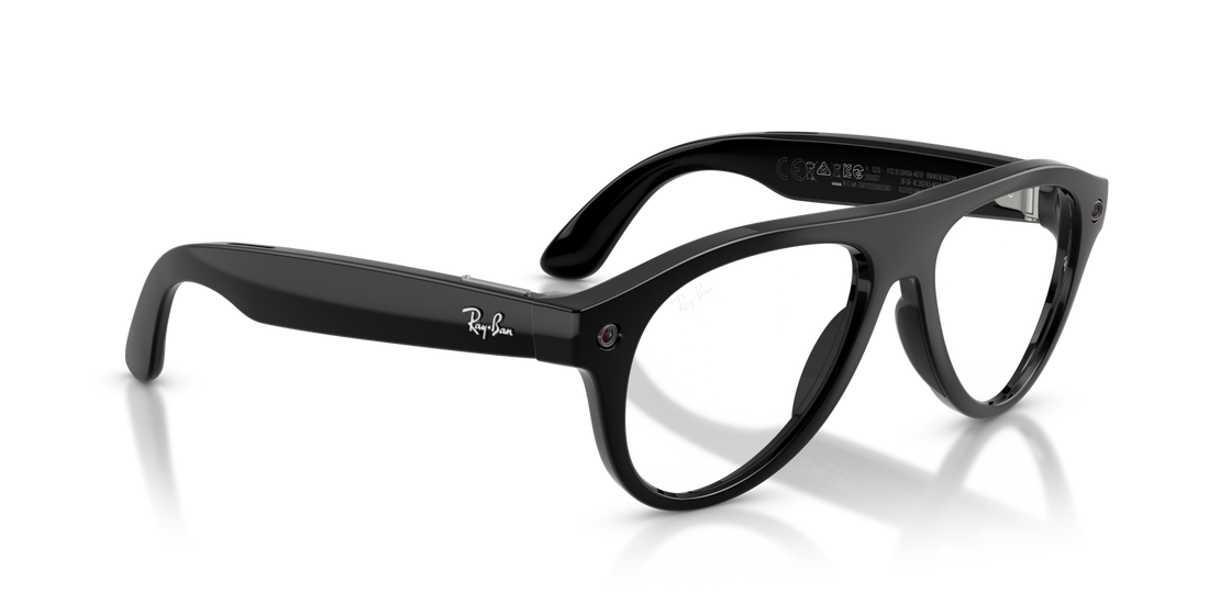 Ray-Ban Meta Aviator (Gen-3) Black Transitions Green Gradient Transitions RW4016 601/1M 54 Smart Glasses