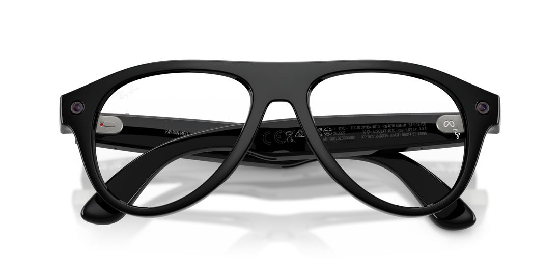 Ray-Ban Meta Aviator (Gen-3) Black Transitions Green Gradient Transitions RW4016 601/1M 54 Smart Glasses