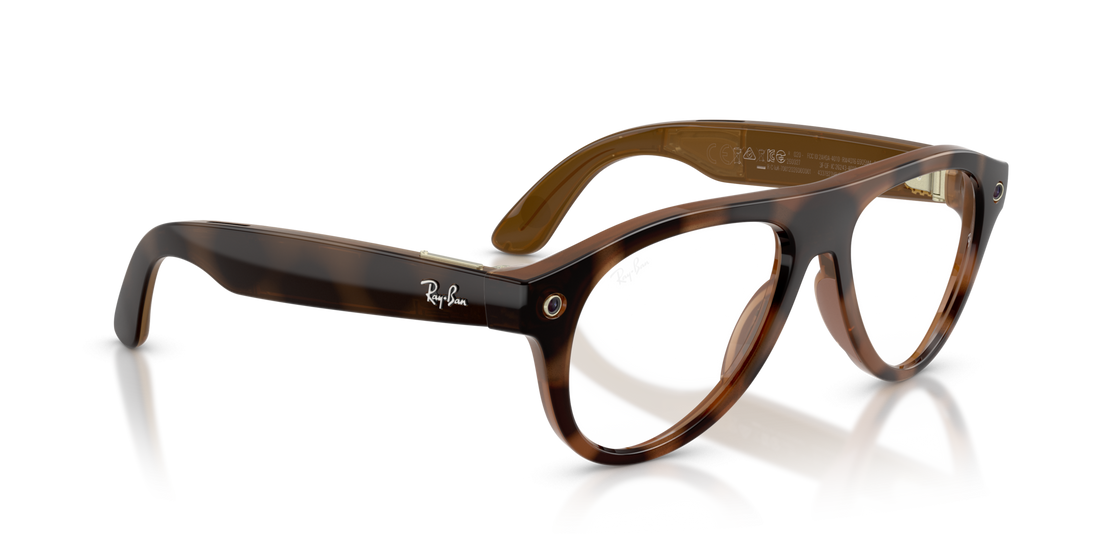 Ray-Ban Meta Aviator (GEN-3) Havana Transitions Brown Transitions RW4016 6905M4 54 Smart Glasses