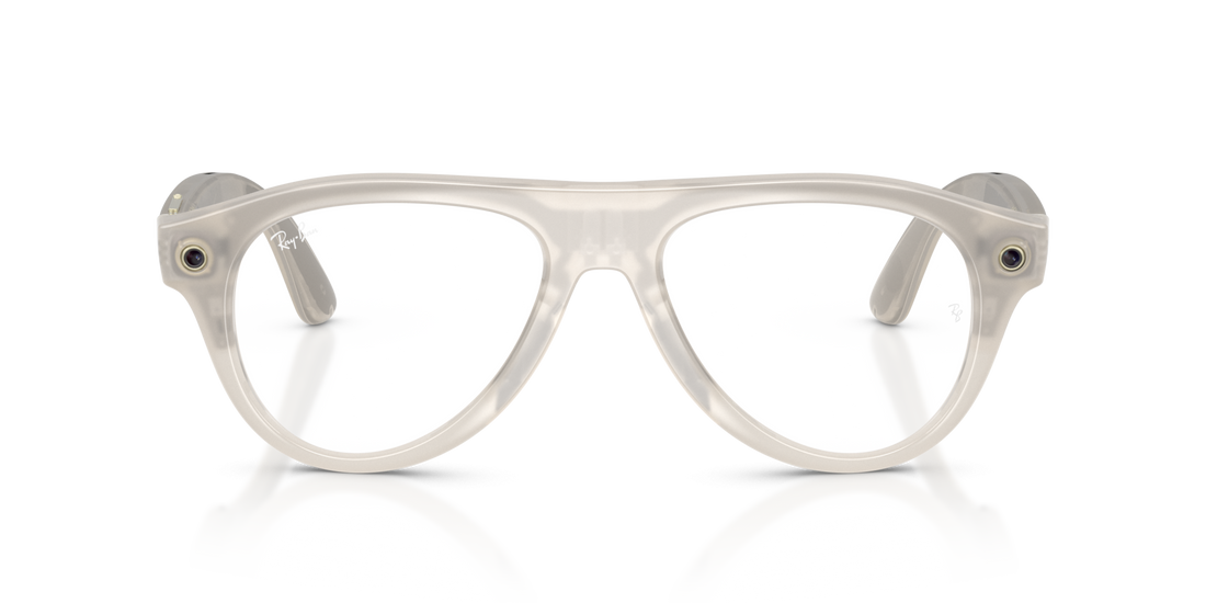 Ray-Ban Meta Aviator (Gen 3)  Milky Warm Beige Transitions Brown Transitions RW4016 6907/M4 54 Smart Glasses