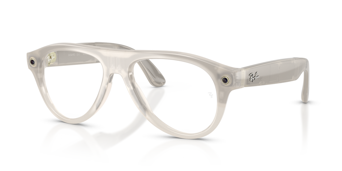 Ray-Ban Meta Aviator (Gen 3)  Milky Warm Beige Transitions Brown Transitions RW4016 6907/M4 54 Smart Glasses