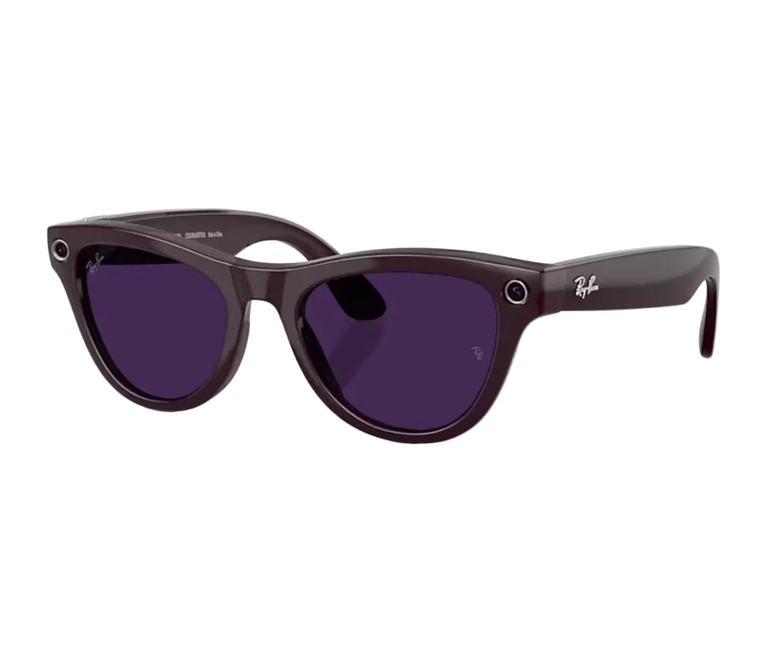 Rayban RW4014 META SKYLAR (GEN 2) SHINY MYSTIC VIOLET 6701/CH 52