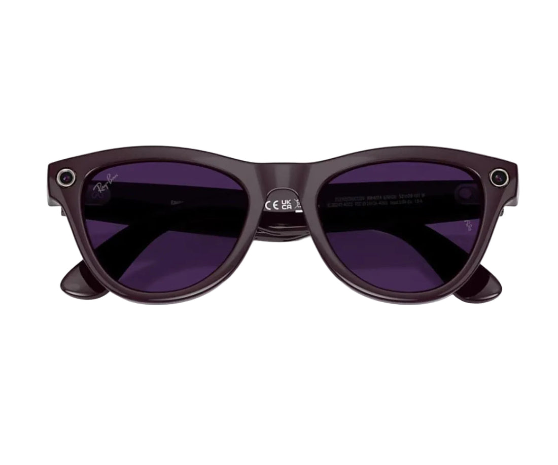 Rayban RW4014 META SKYLAR (GEN 2) SHINY MYSTIC VIOLET 6701/CH 52