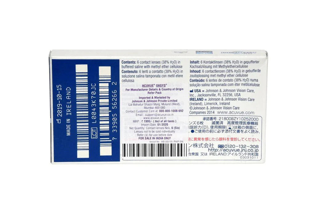 Acuvue Oasys