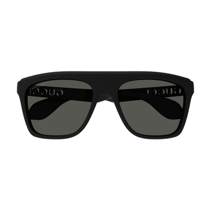 Black sunglasses with a clear background