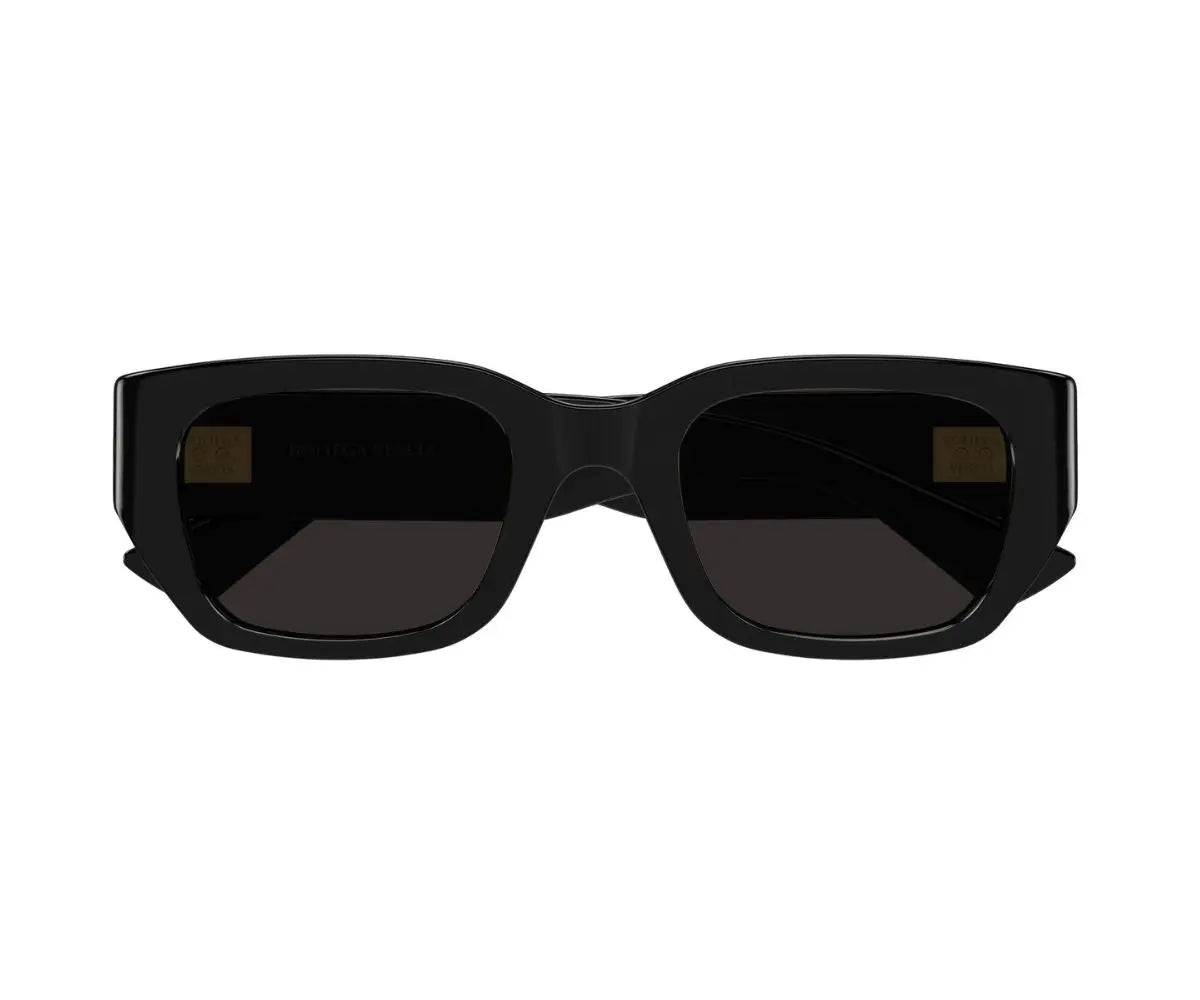 Black sunglasses on a white background