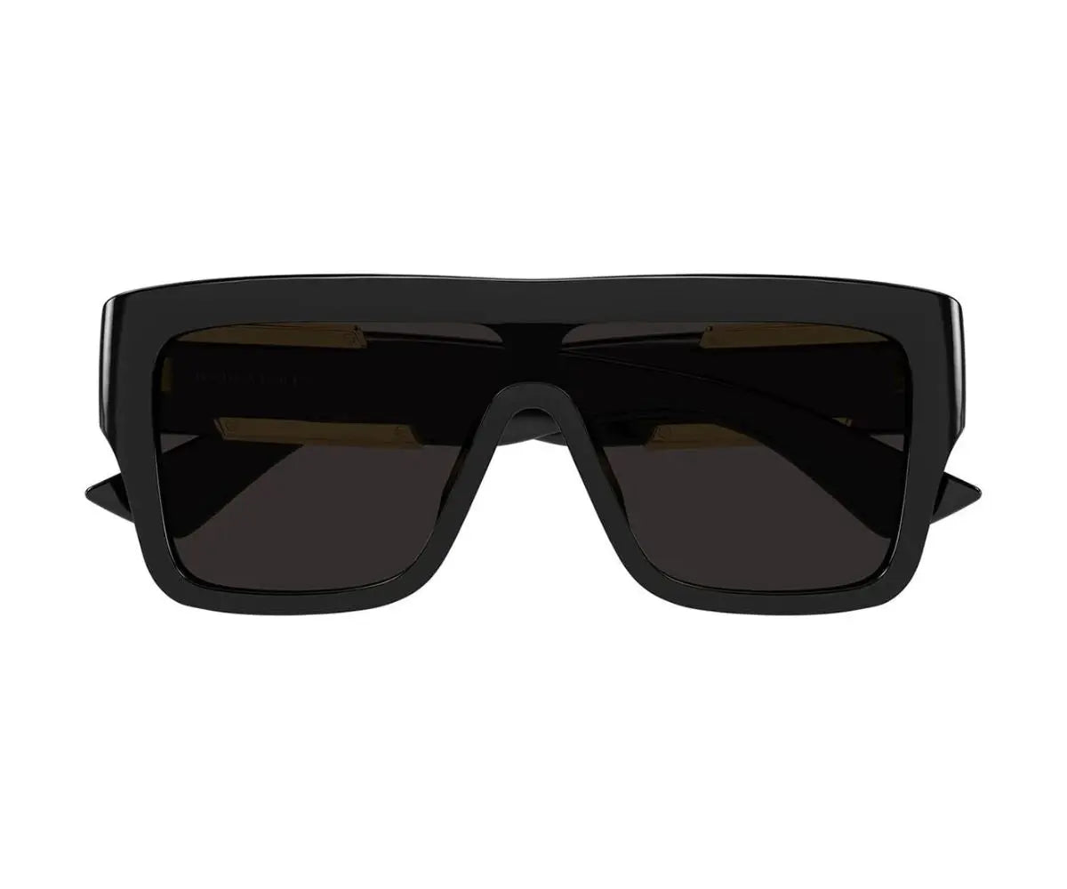 Black sunglasses on a white background