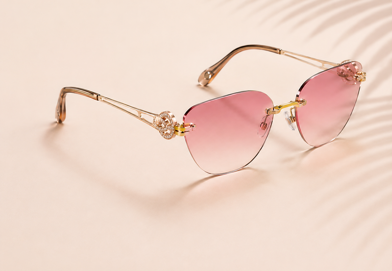 RIMLESS SUNGLASSES