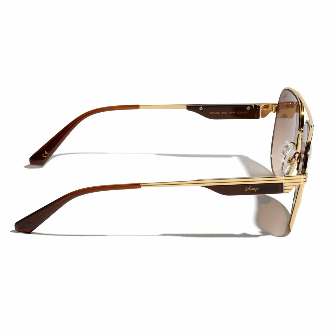 Diffuse – Unisex Nickel Metal Sunglasses