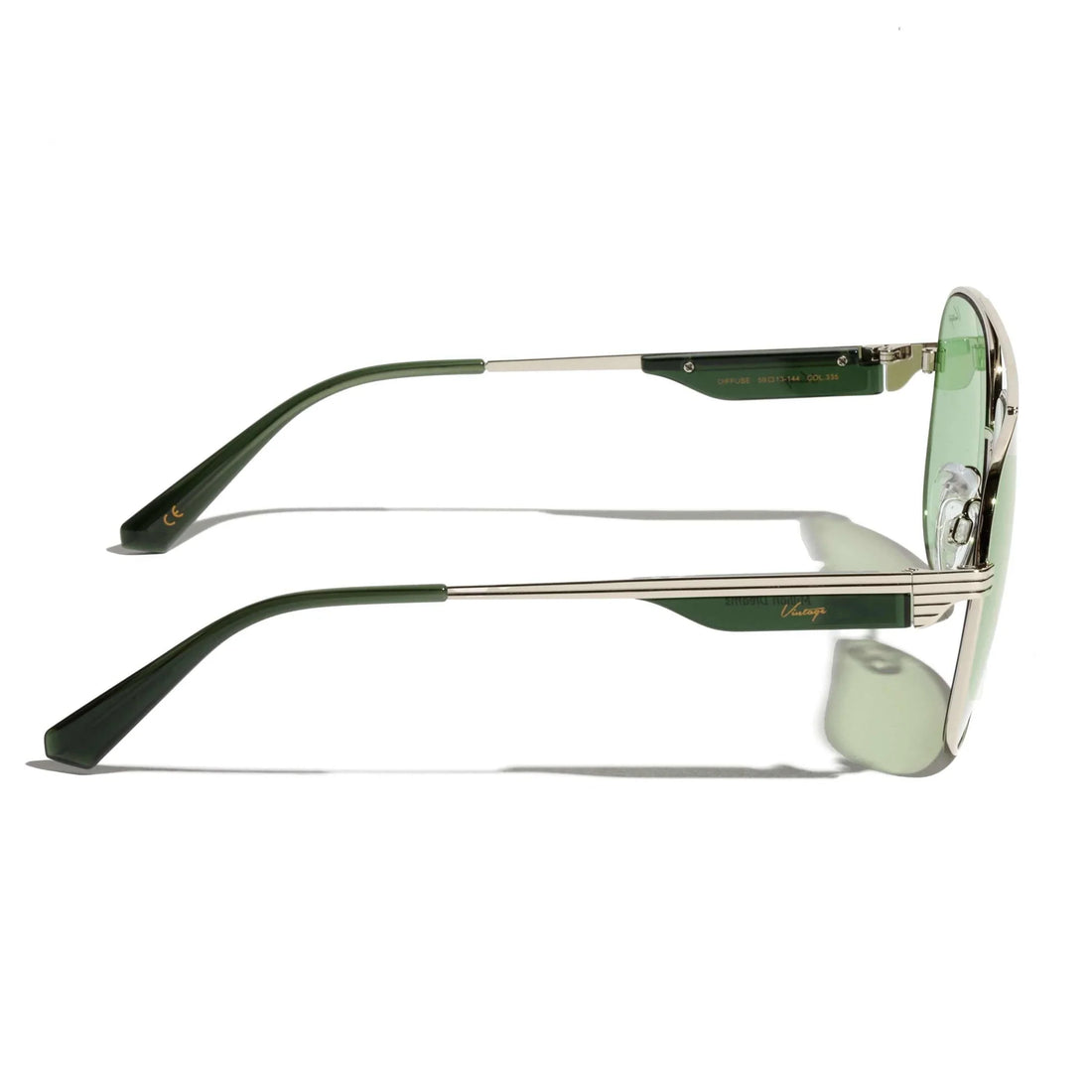 Diffuse – Unisex Nickel Metal Sunglasses