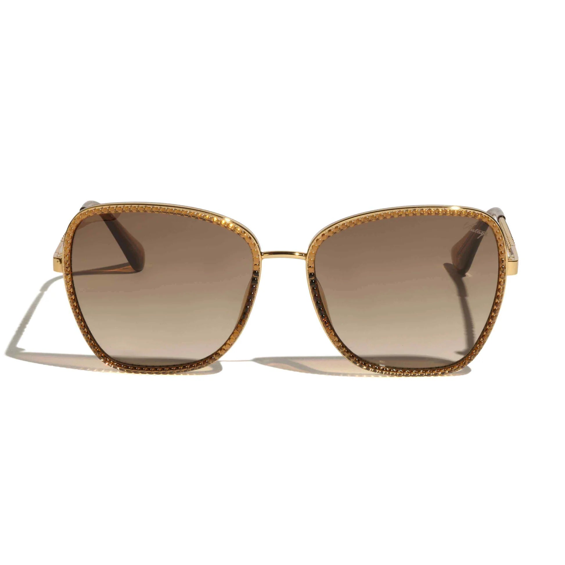 Fleur – Unisex Nickel Metal Sunglasses VINTAGE
