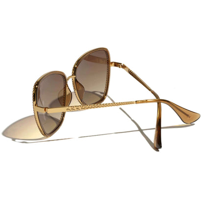Fleur – Unisex Nickel Metal Sunglasses VINTAGE