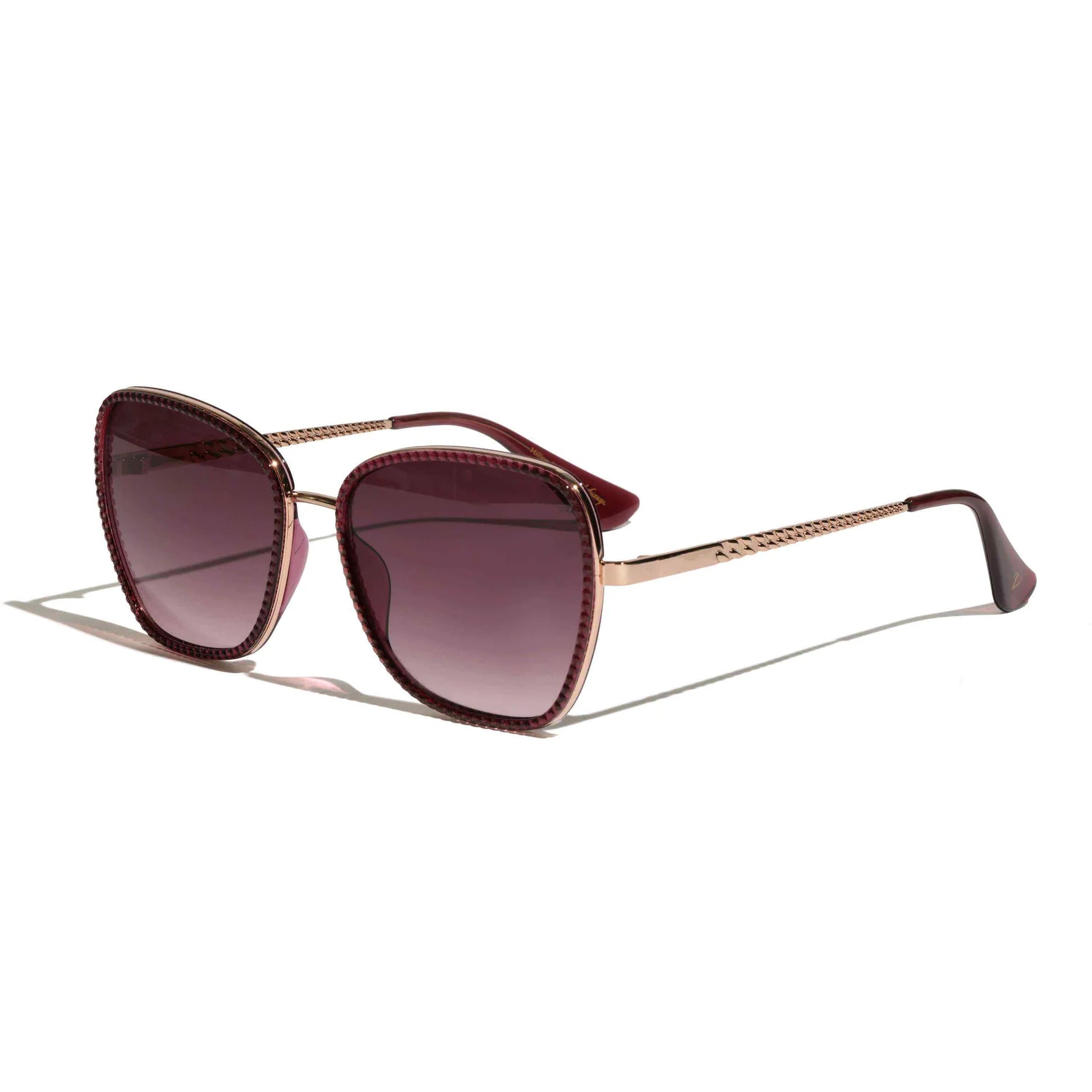 Fleur – Unisex Nickel Metal Sunglasses VINTAGE