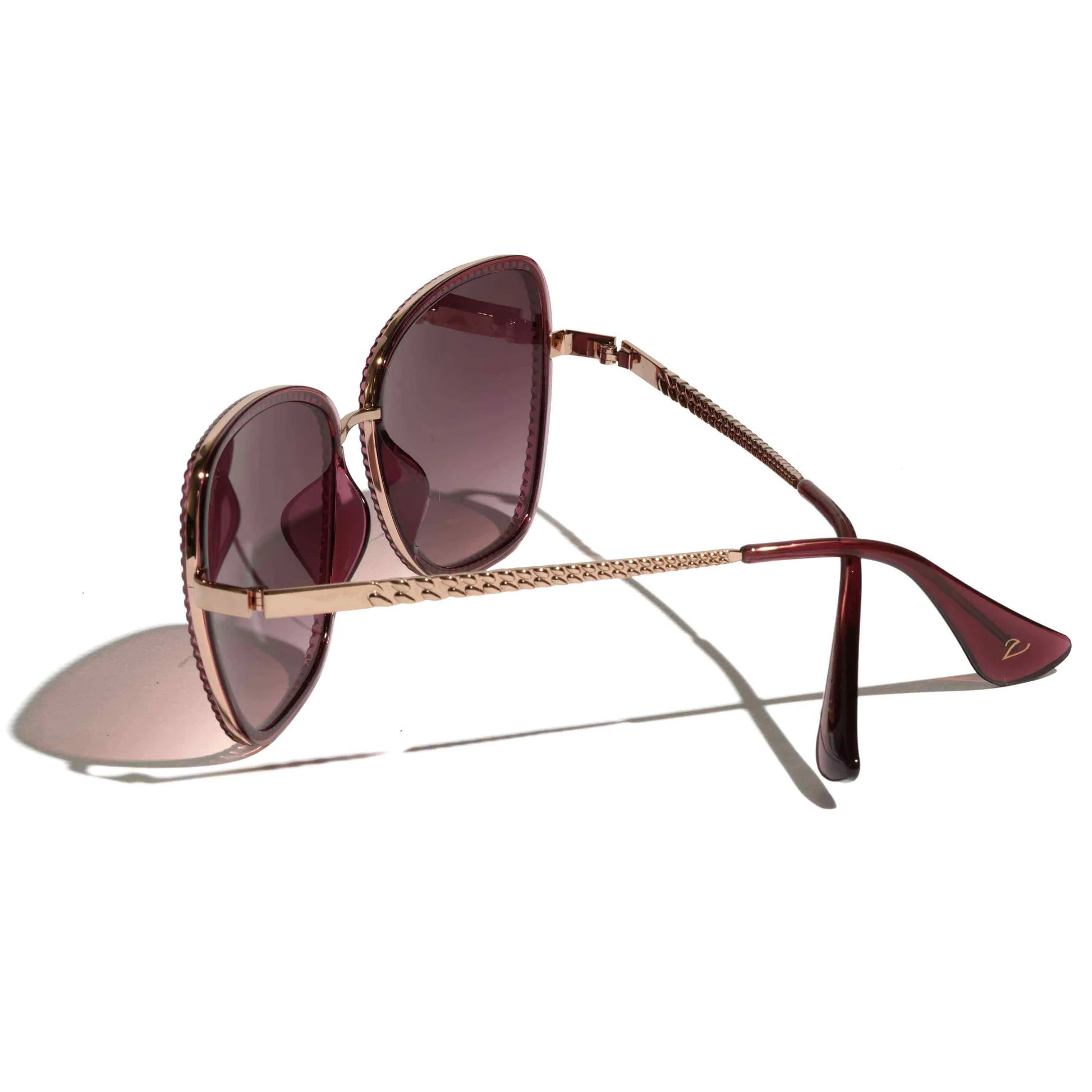 Fleur – Unisex Nickel Metal Sunglasses VINTAGE