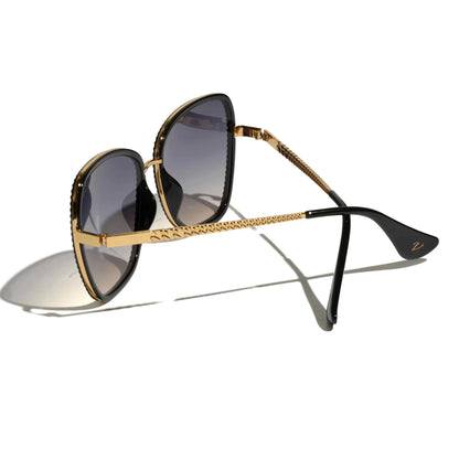 Fleur – Unisex Nickel Metal Sunglasses VINTAGE