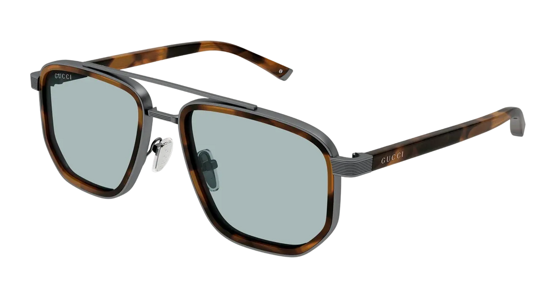 Gucci GG2073S 002 Gunmetal Havana Sunglasses