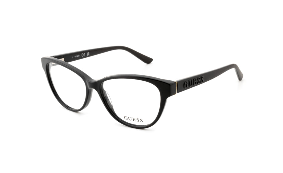 Guess GU50283 001 Women's Cat Eye Eyeglasses