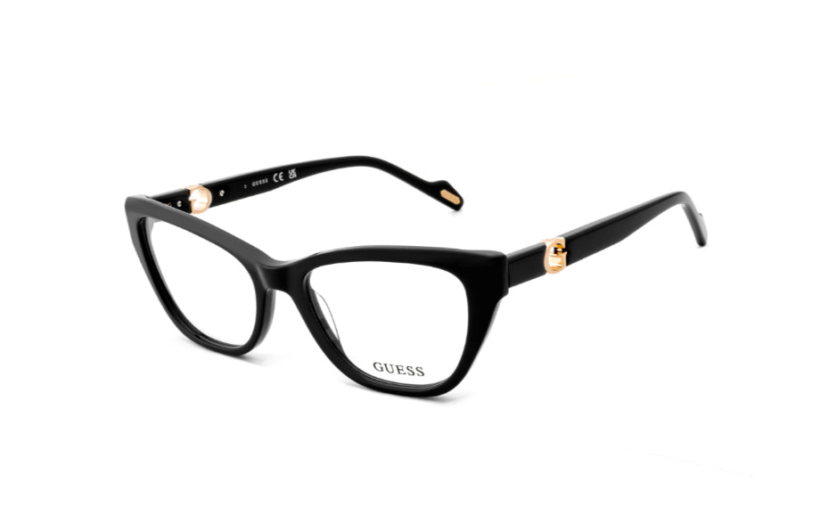 Guess GU50295 001 Women's Cat Eye Eyeglasses