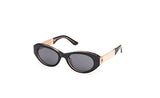 Guess GU00261-H 01A Oval Sunglasses