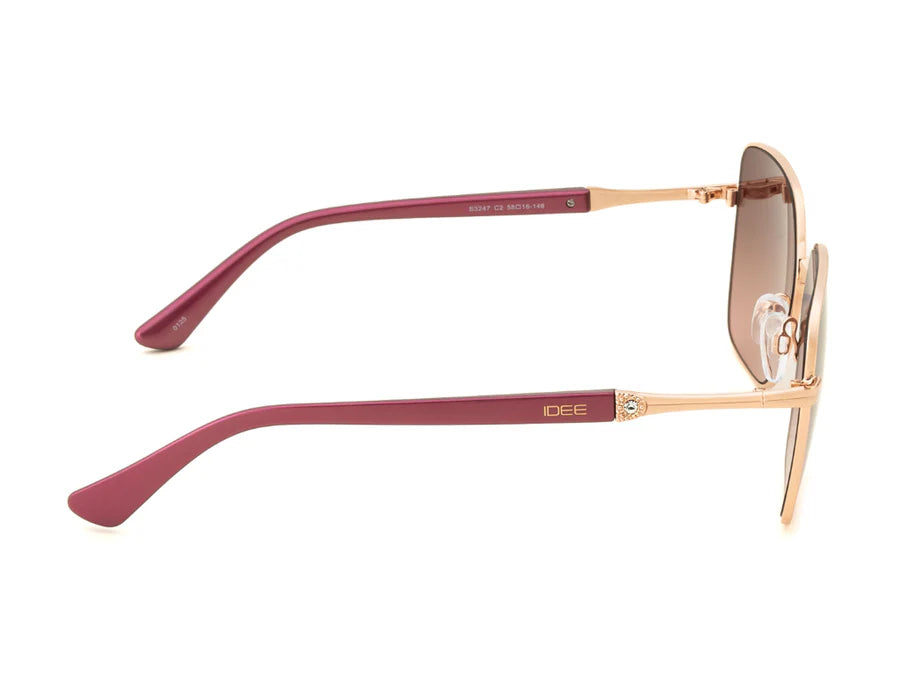 IDEE 3247 Women Square Sunglasses