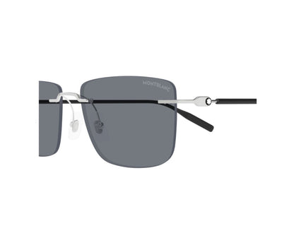 Sunglasses with a visible brand logo on a white background