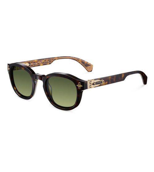 Etnia Barcelona Green UV Protected Oval Unisex Sunglasses 5VERDAG48SHV