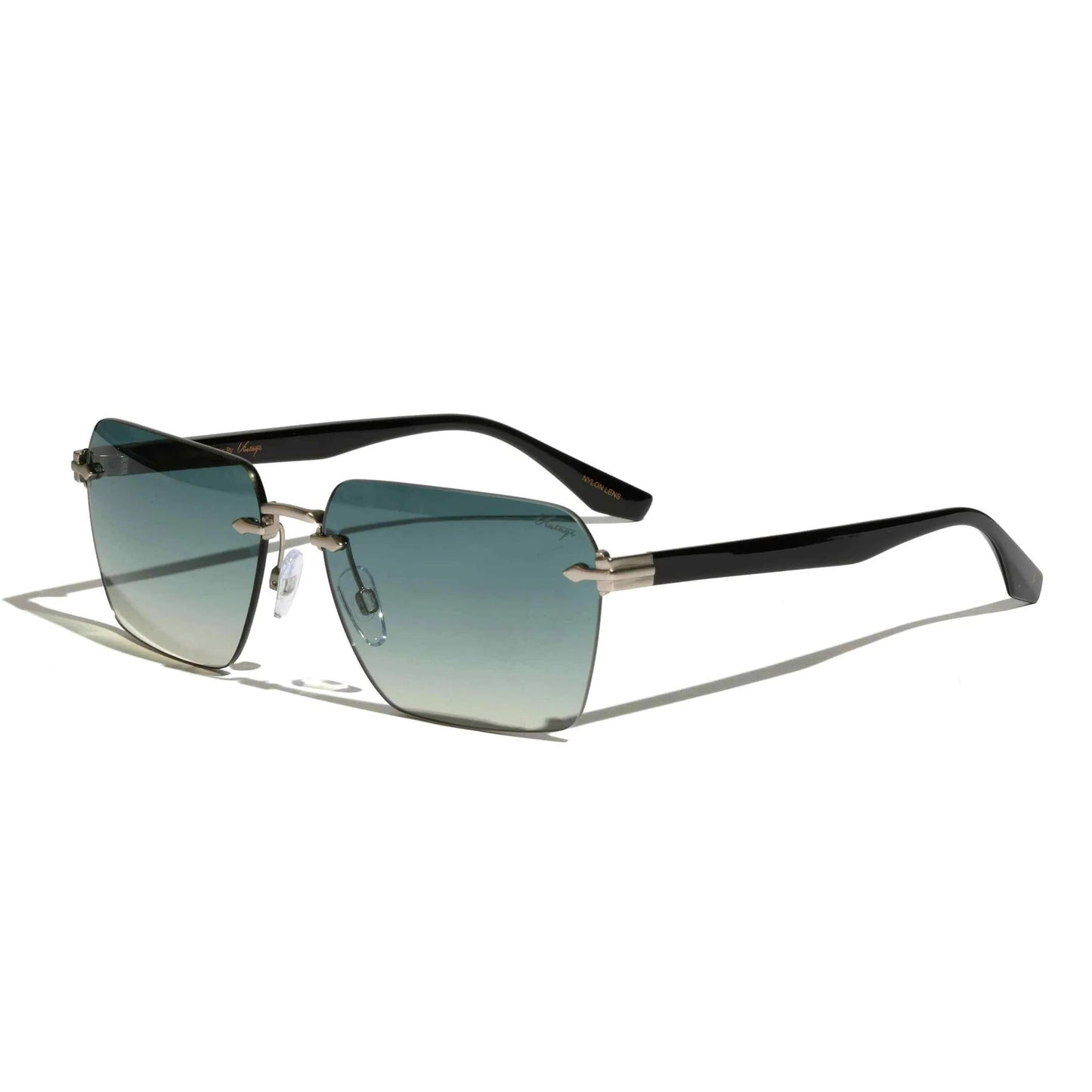 Star Walker – Unisex Oversized Nickel Metal Sunglasses VINTAGE