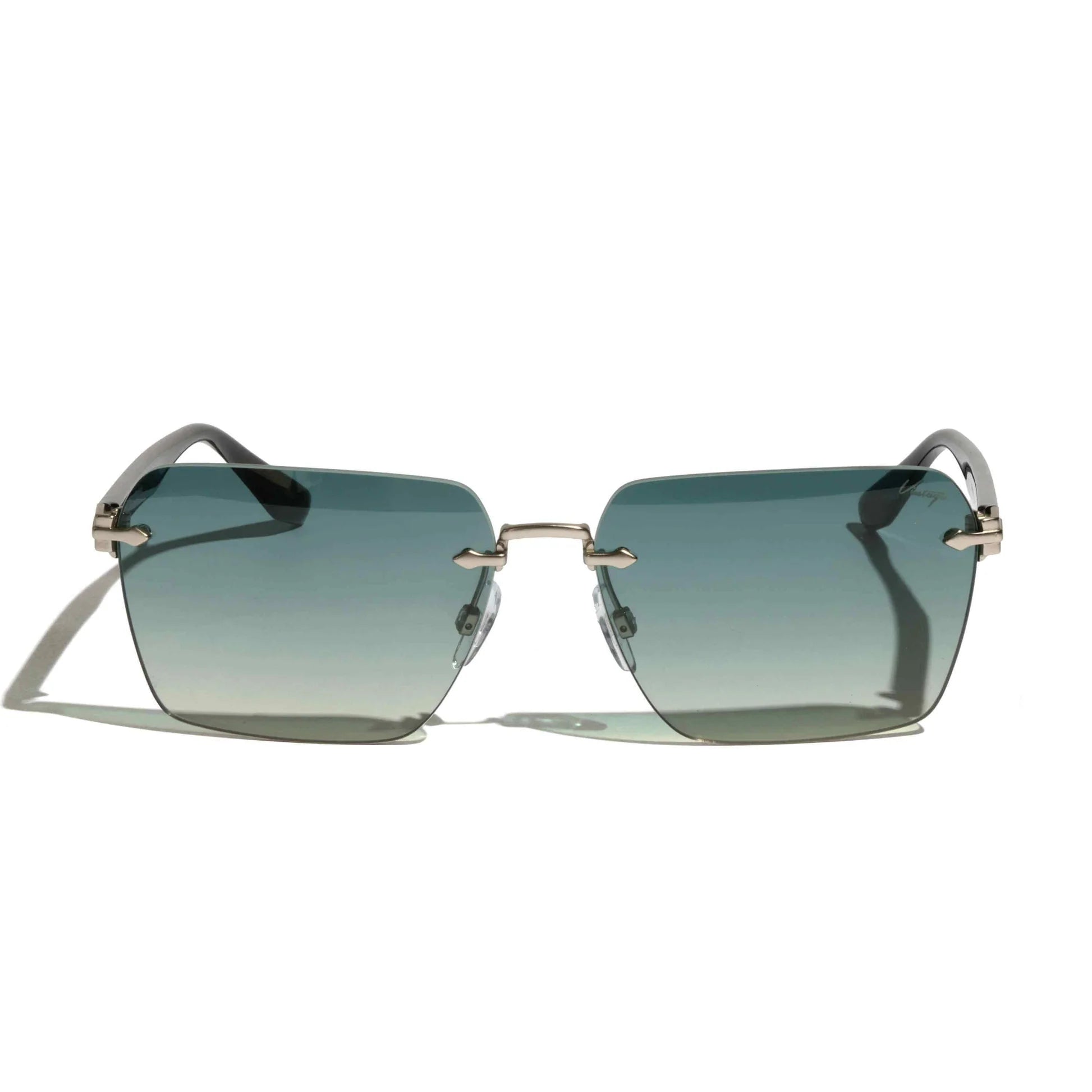 Star Walker – Unisex Oversized Nickel Metal Sunglasses VINTAGE