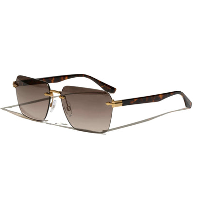 Star Walker – Unisex Oversized Nickel Metal Sunglasses VINTAGE