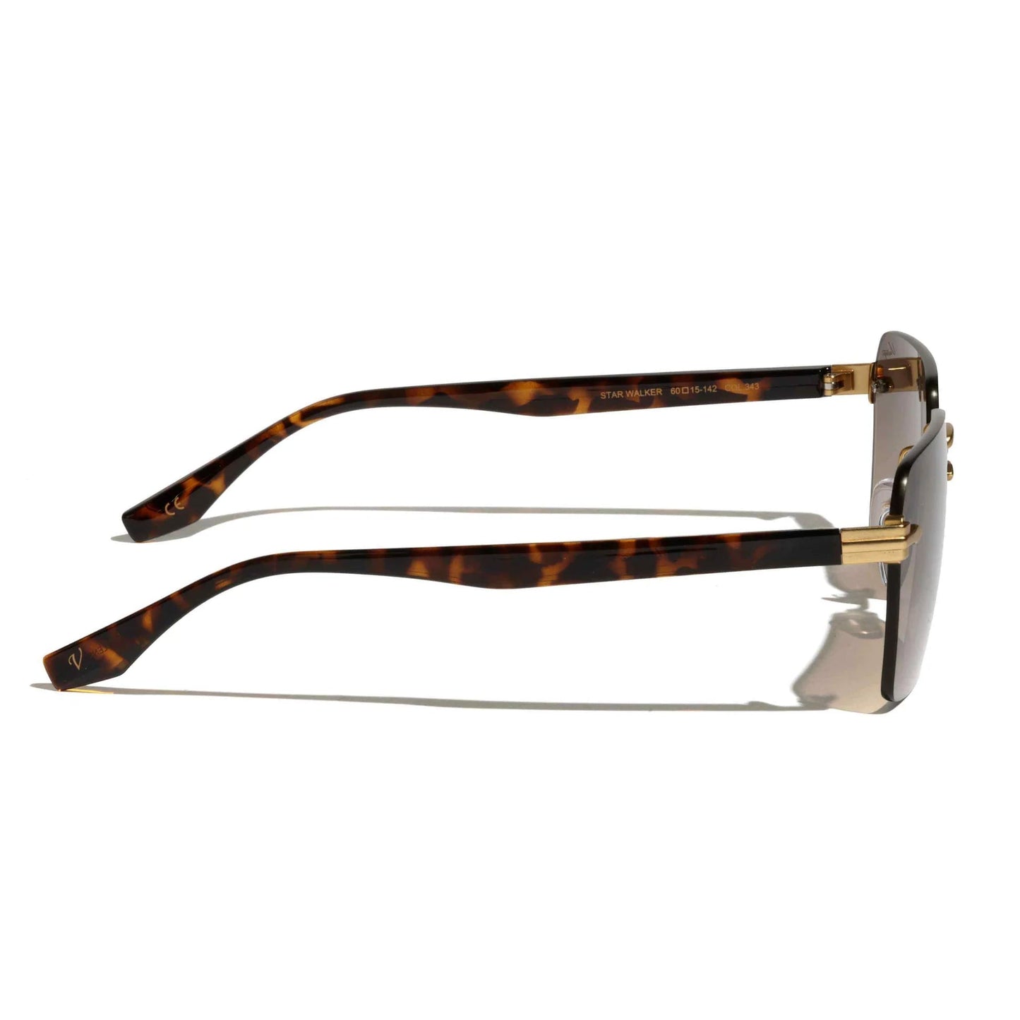 Star Walker – Unisex Oversized Nickel Metal Sunglasses VINTAGE
