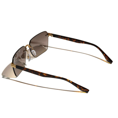 Star Walker – Unisex Oversized Nickel Metal Sunglasses VINTAGE