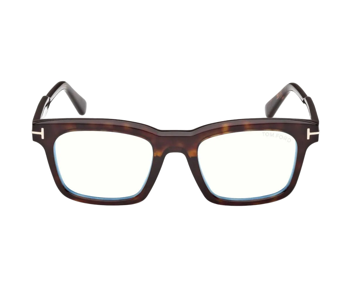 Brown tortoiseshell glasses with a white background