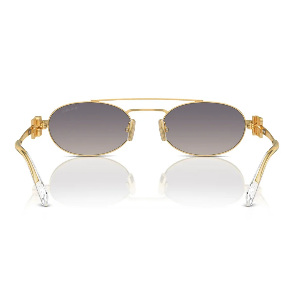 Miu Miu 54ZS 5AK/30C Gold Sunglasses