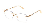 Police Horizon 9 VPLN27K Col.0300 Rimless Eyeglasses