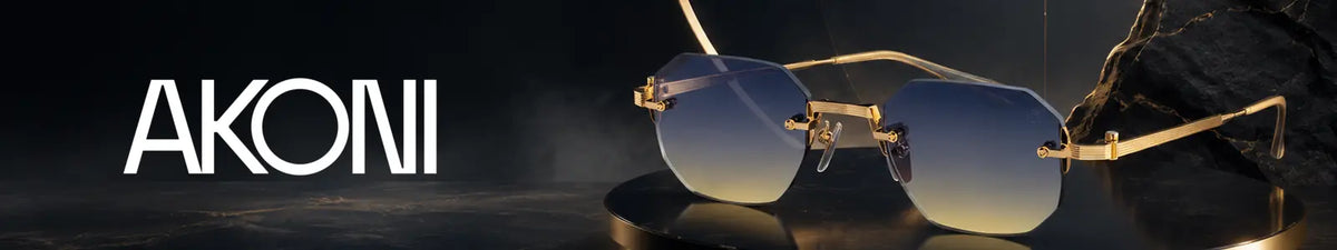 Akoni JUNO-ONE AKS-308E 47 luxury sunglasses collection banner