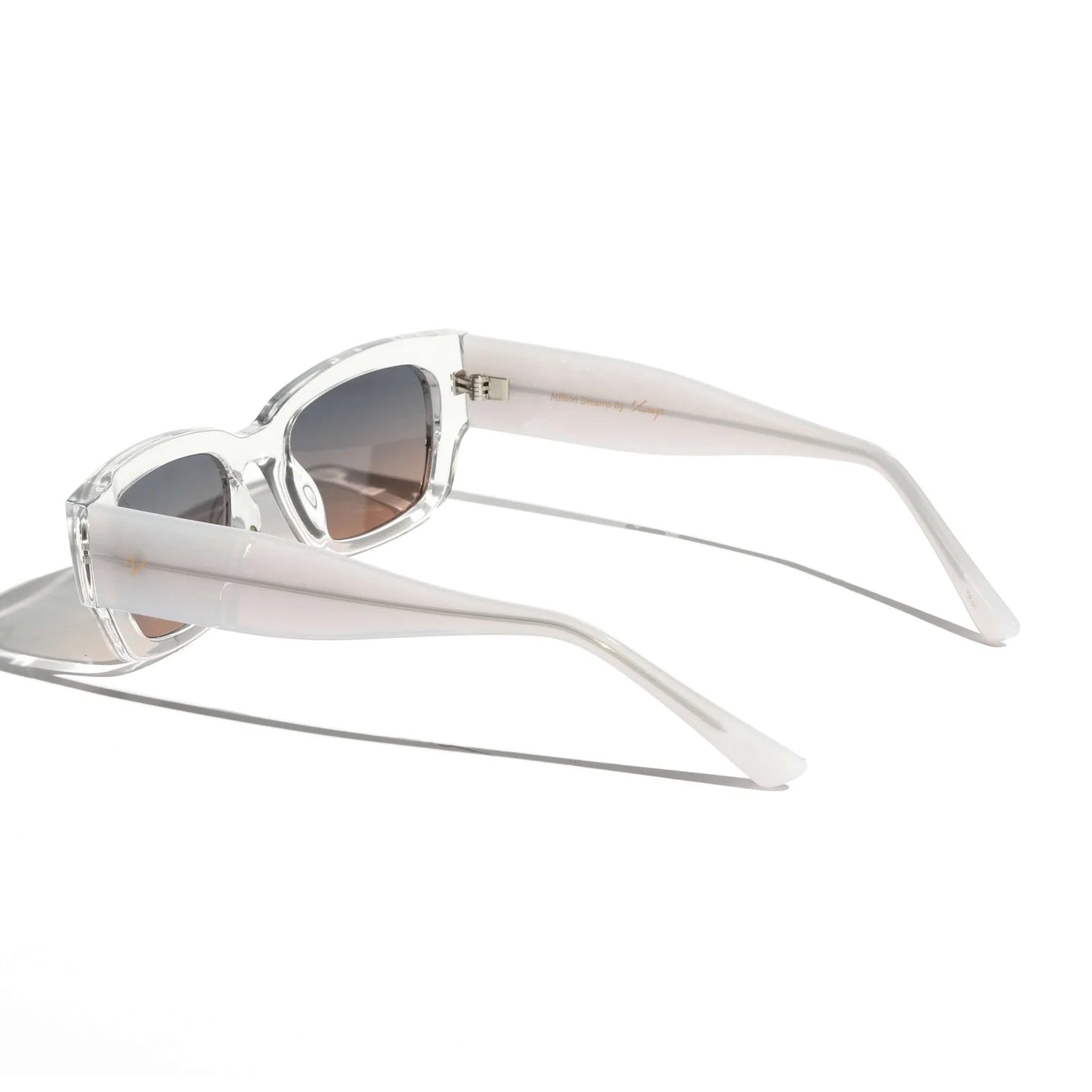 Perpetual – Unisex Transparent TR-90 Sunglasses