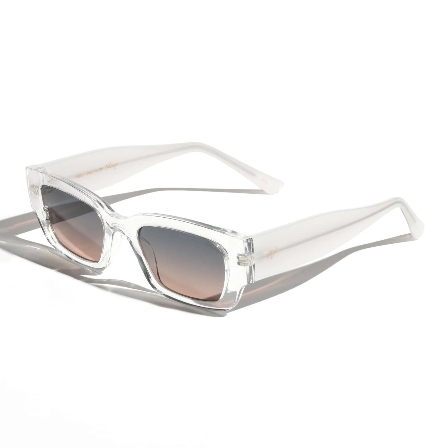 Perpetual – Unisex Transparent TR-90 Sunglasses