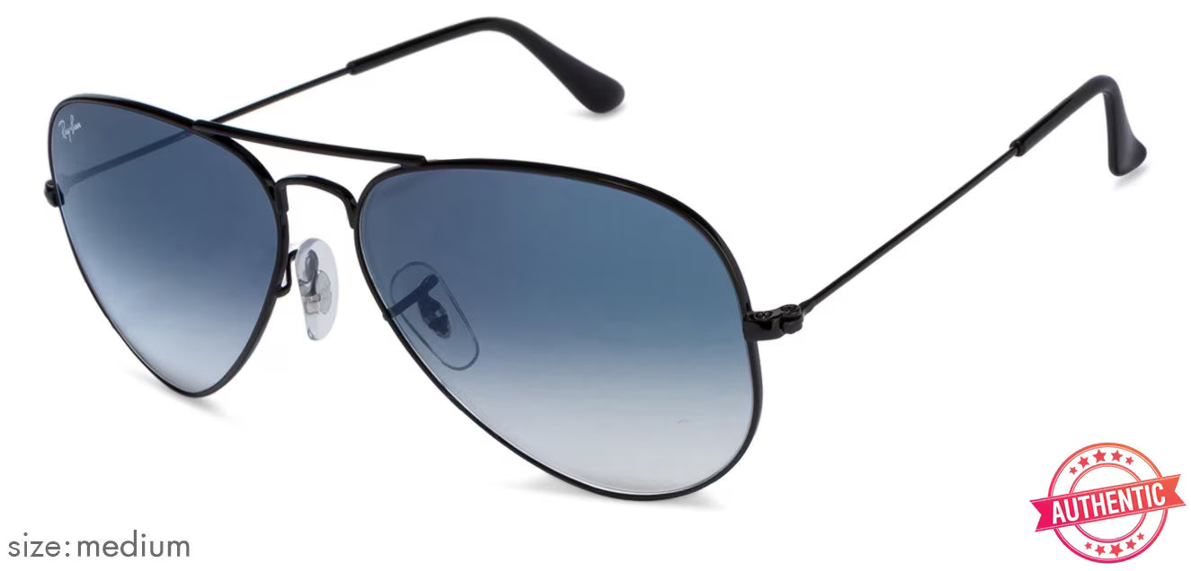 RB 3025 002/3F AVIATOR LARGE METAL 2N